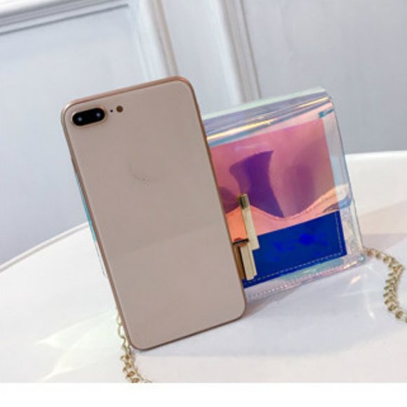 Laser Transparent in PINK Bag - Picture 2 of 3